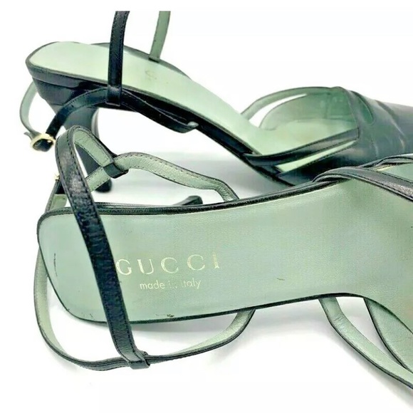 Gucci Authentic Womens Black Pointed Heel w/Sachet - Picture 11 of 12